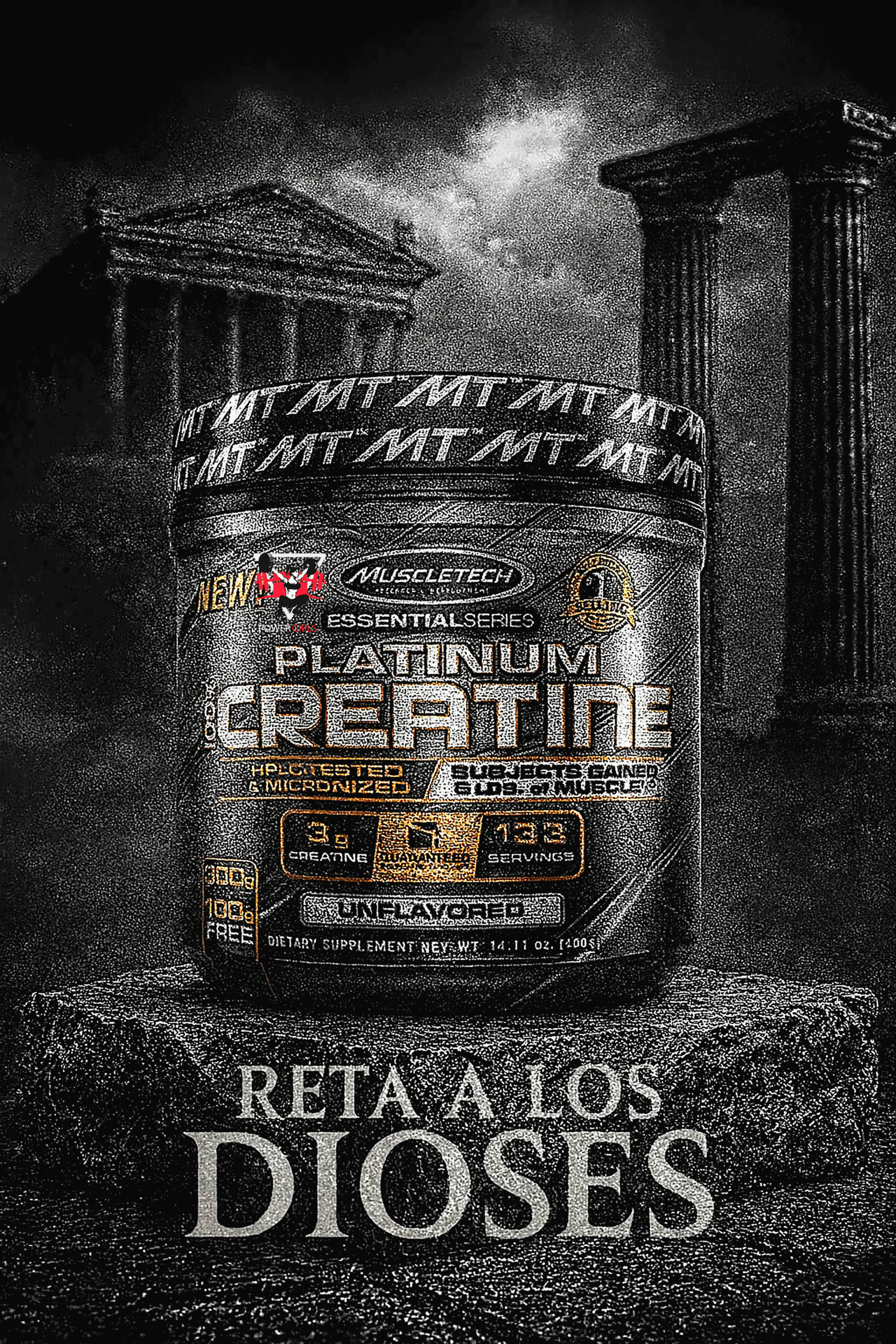 CREATINA - PLATINUM CREATINE - MUSCLETECH - Imagen 3