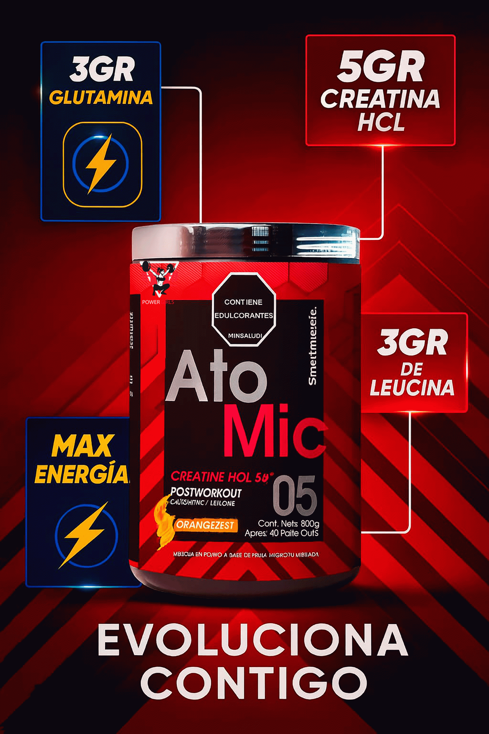 CREATINA - ATO MIC- SMARTMUSCLE - Imagen 6