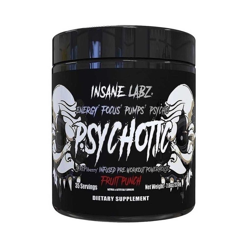 PRE - ENTRENO - PSYCHOTIC BLACK INSANE LABZ