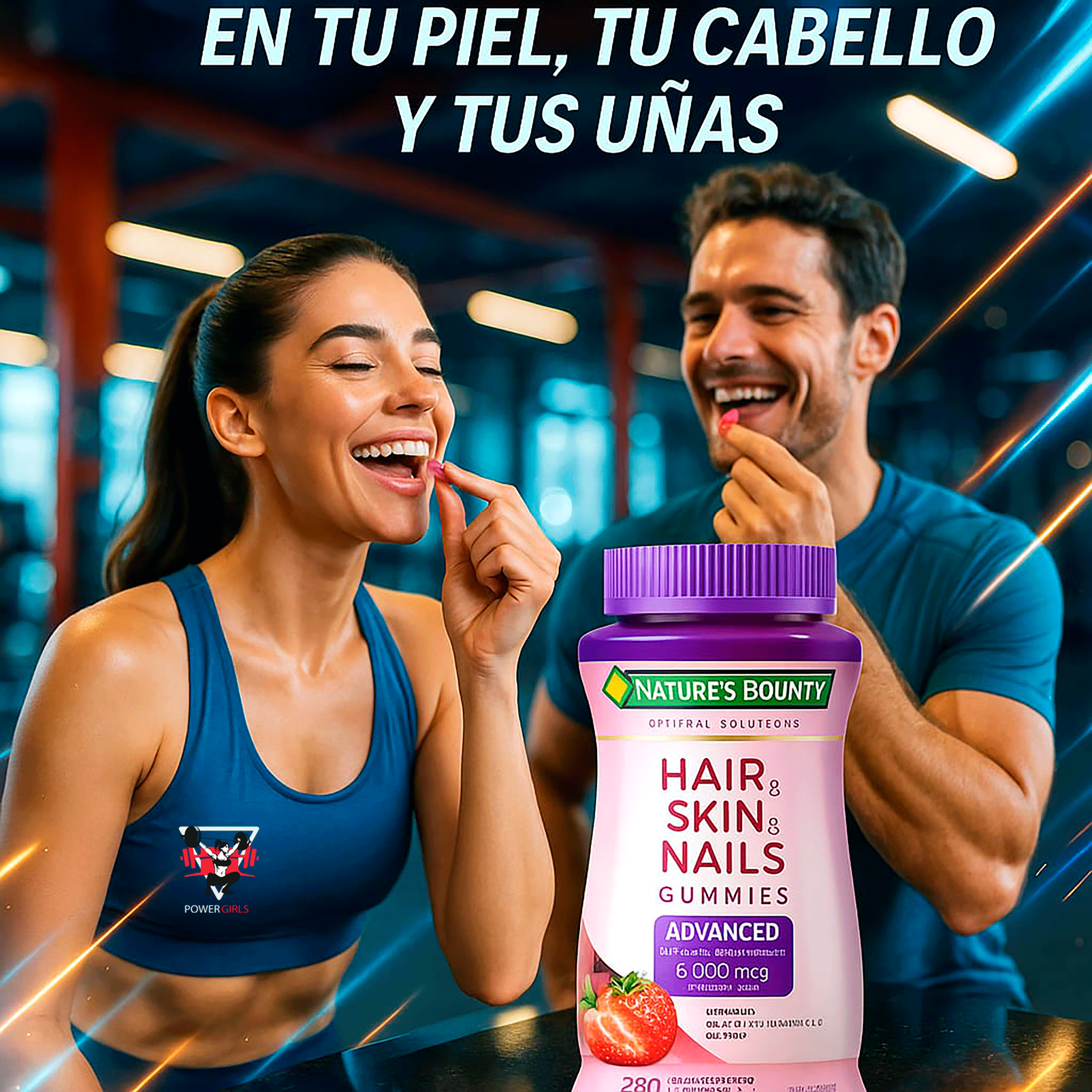 COLAGENO - HAIR SKIN & NAILS GUMMIES - NATURE´S BOUNTY - Imagen 3