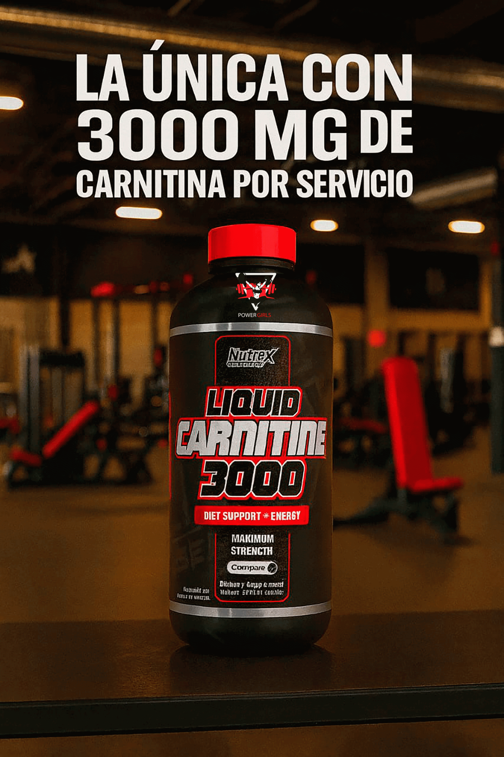 CREATINA - L CARNITINE LIQUIDA 3000 - NUTREX - Imagen 3