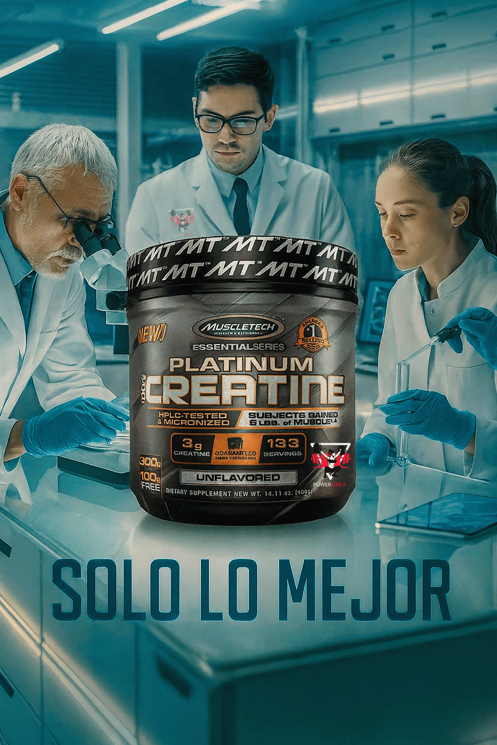 CREATINA - PLATINUM CREATINE - MUSCLETECH - Imagen 4