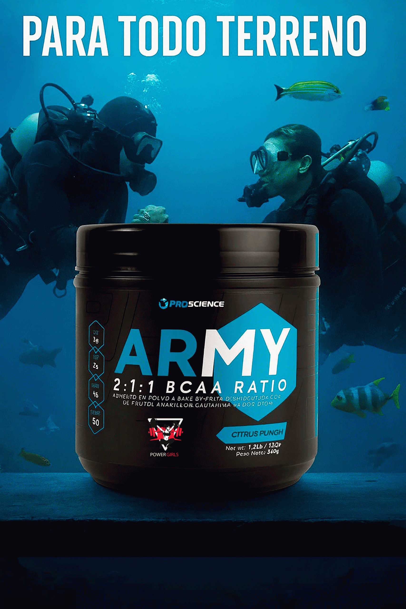 AMINOÁCIDO - ARMY BCAA RATIO - Imagen 3