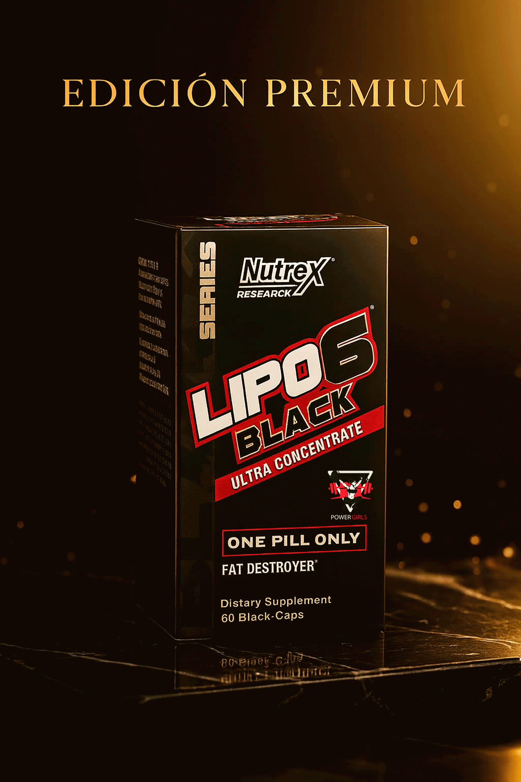 QUEMADOR - LIPO 6 BLACK ULTRA CONCENTRATE - Imagen 4