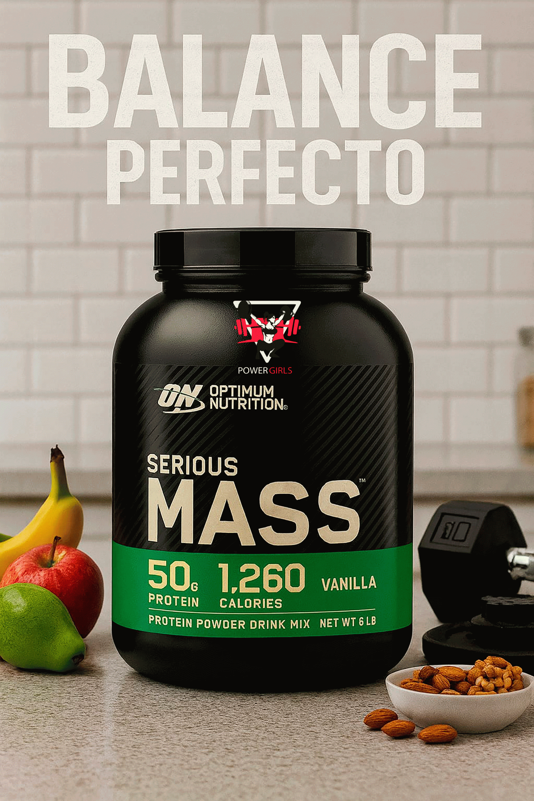 PROTEÍNA - SERIOUS MASS - OPTIMUM NUTRITION - Imagen 3