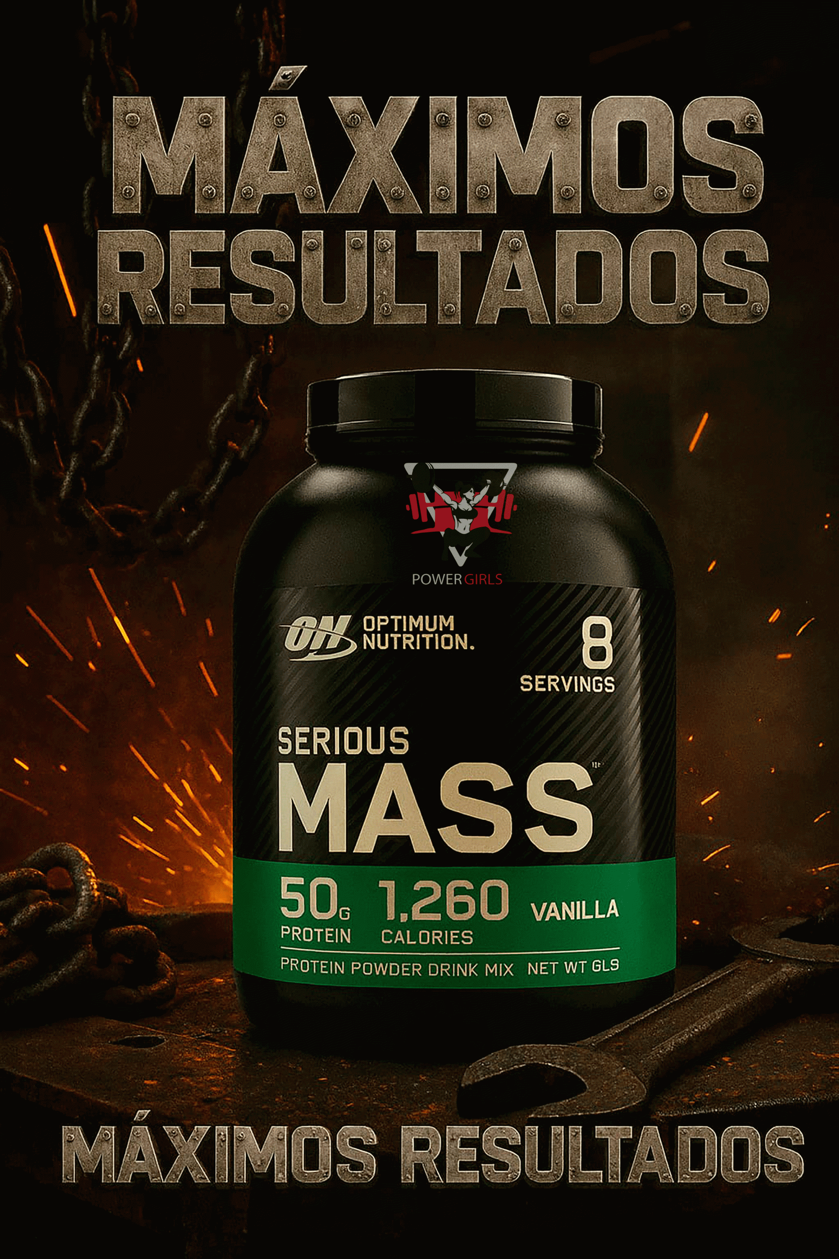 PROTEÍNA - SERIOUS MASS - OPTIMUM NUTRITION - Imagen 6