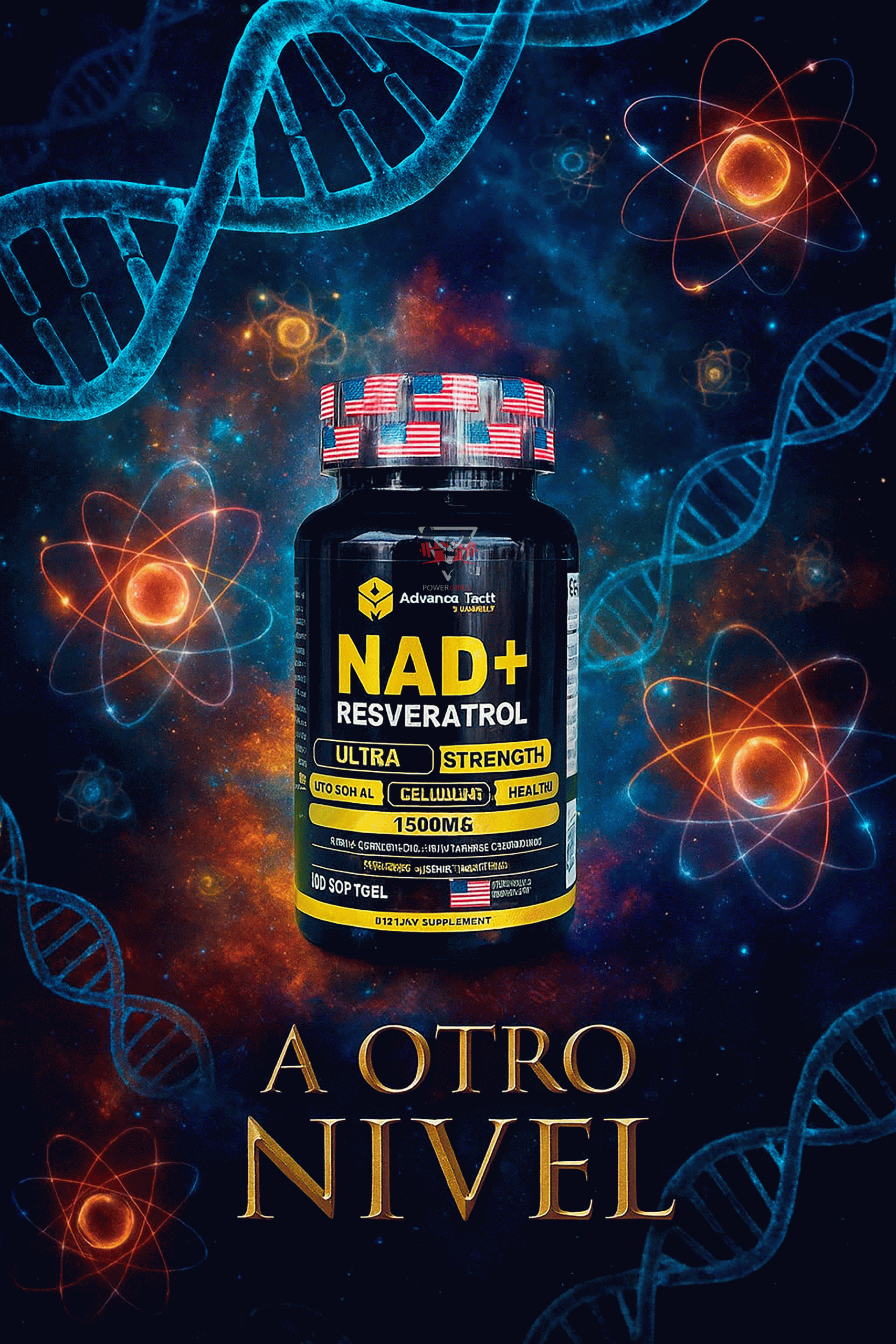MULTIVITAMINICO NAD + RESVERATROL 1.500MG X 100 (Servicios) - Imagen 4