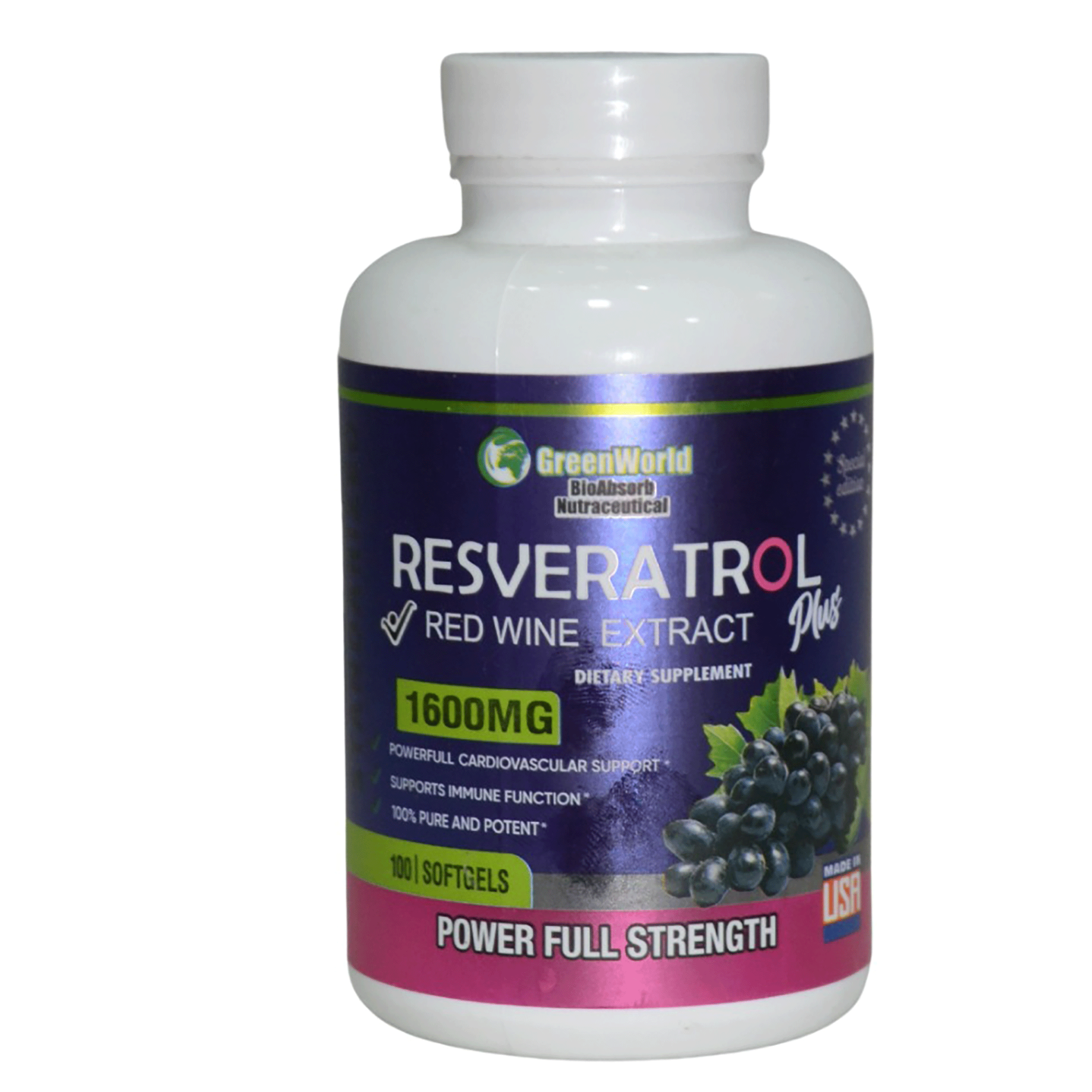 MULTIVITAMINICO - RESVERATROL - GRENN WORLD